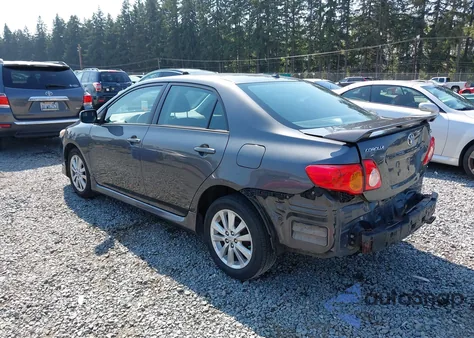 2010 Toyota Corolla S z USA, uszkodzony, nr VIN 2T1BU4EE6AC449246